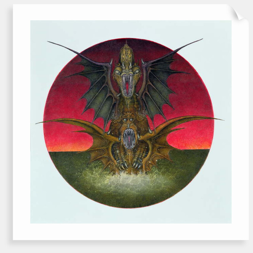 Mating Dragons, 1979 by Wayne Anderson