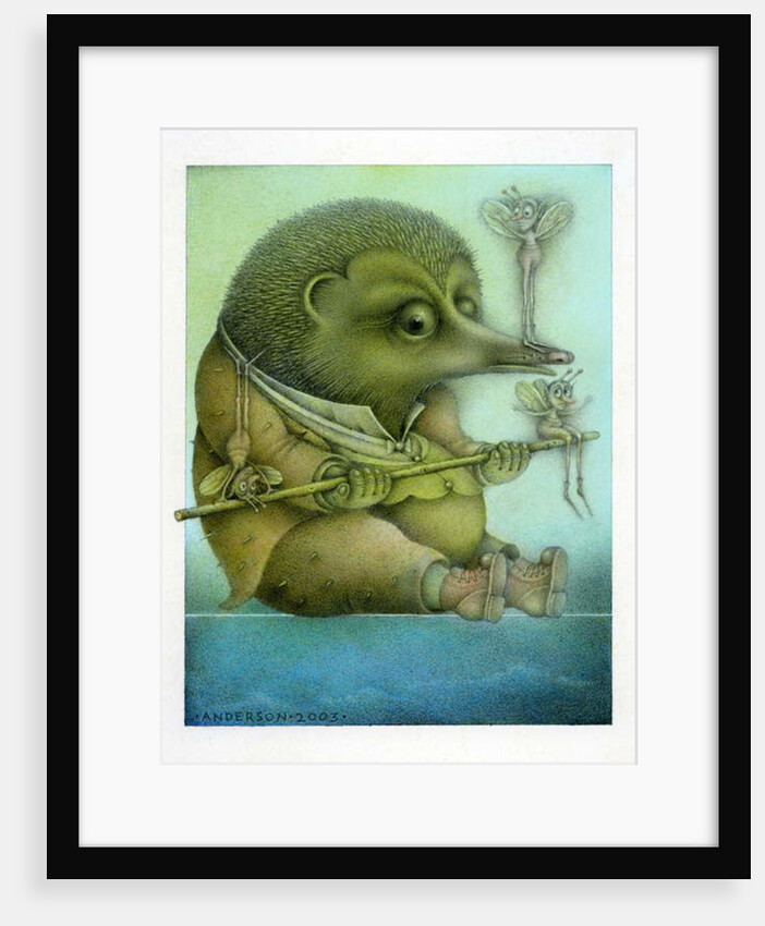 Balancing Hedgehog and Friends, 2003 by Wayne Anderson