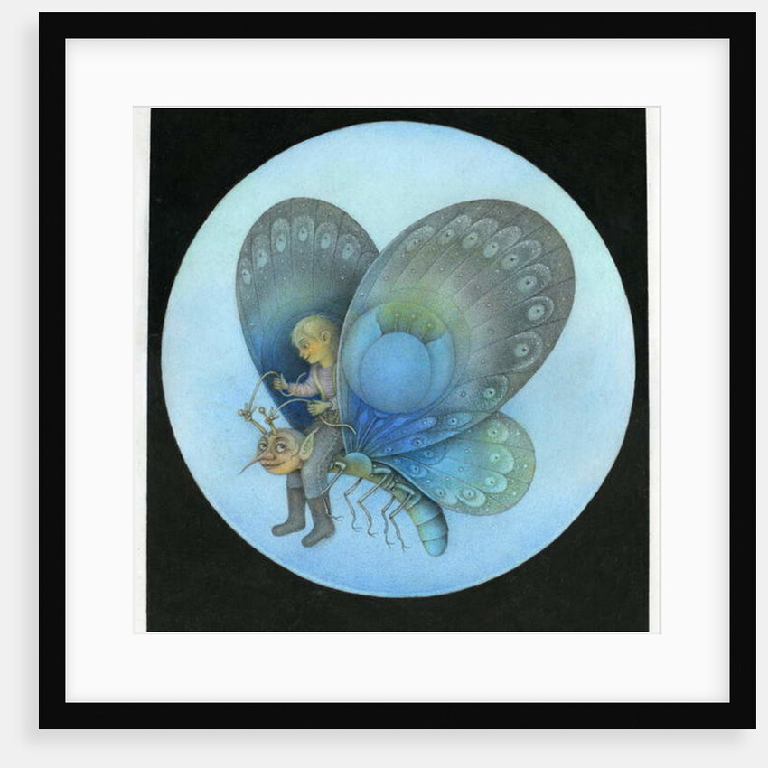 The Blue Butterfly by Wayne Anderson