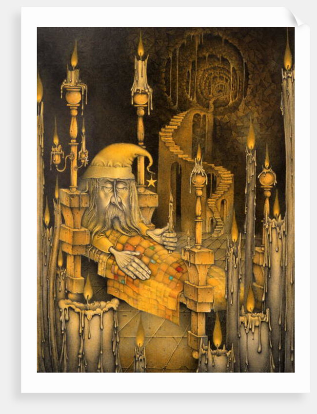 The Man in the Moon, 1983 by Wayne Anderson