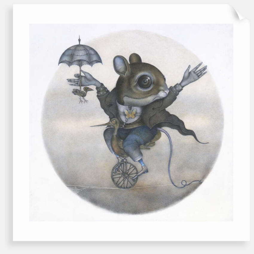 The Funambulist, 1970 by Wayne Anderson