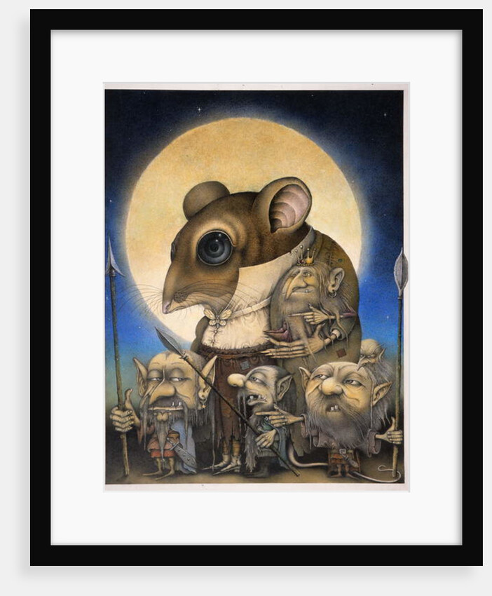 The Moon Rose, 1983 by Wayne Anderson