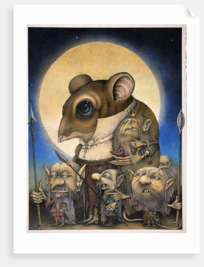 The Moon Rose, 1983 by Wayne Anderson