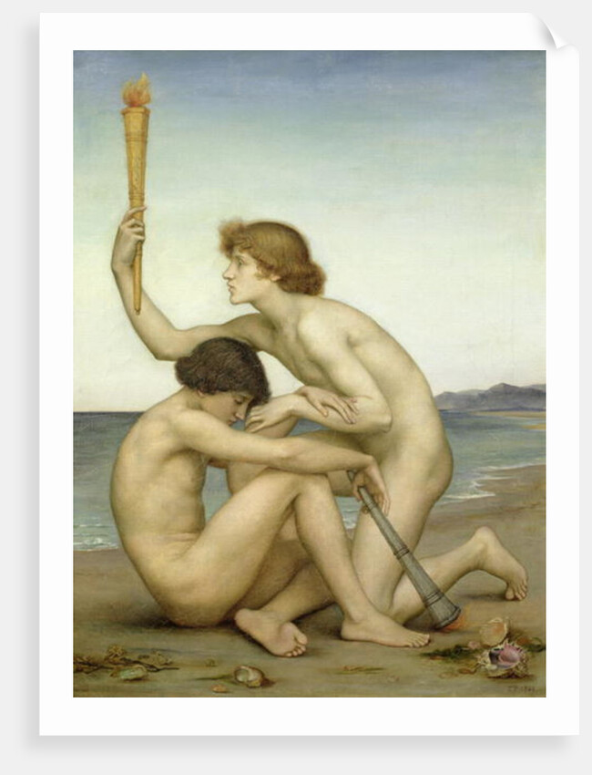 Phosphore et Hesperus, 1881 by Evelyn De Morgan