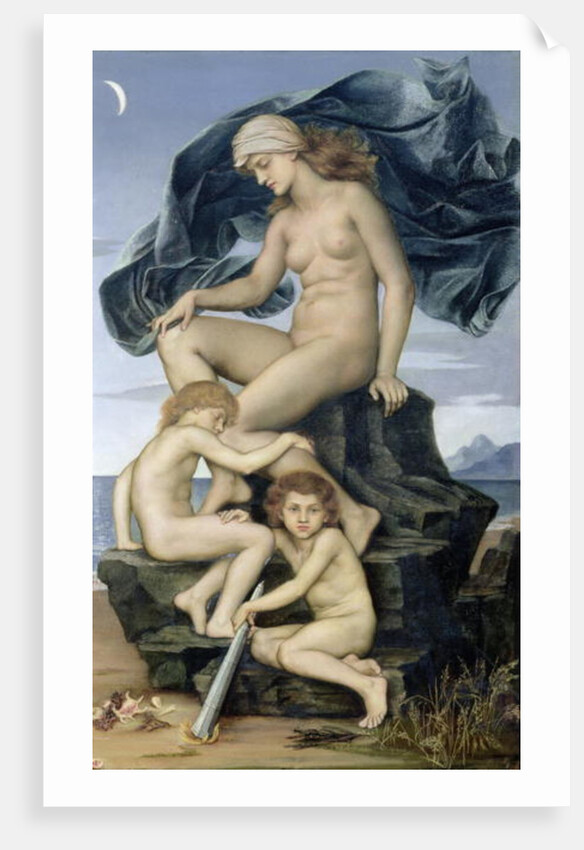 Sleep and Death, the Children of the Night, 1883 by Evelyn De Morgan