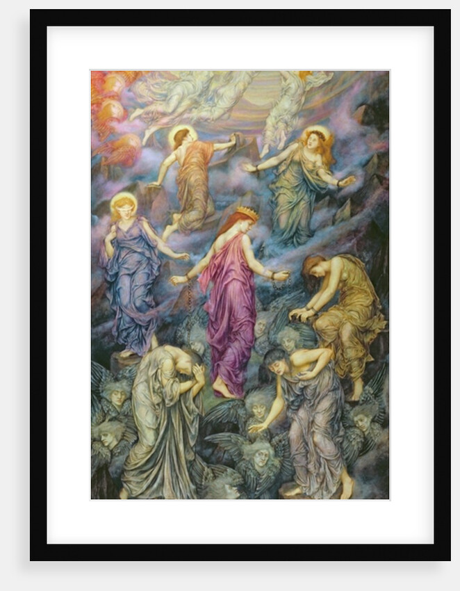 The Kingdom of Heaven Suffereth Violence by Evelyn De Morgan