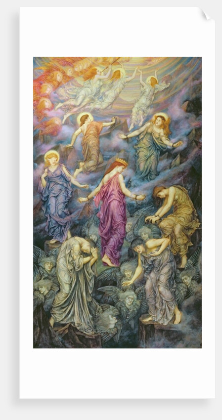 The Kingdom of Heaven Suffereth Violence by Evelyn De Morgan