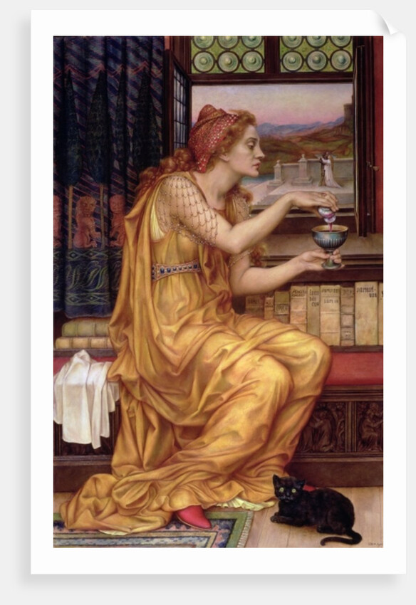The Love Potion, 1903 by Evelyn De Morgan