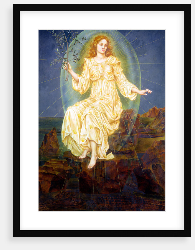 Lux in Tenebris, 1895 by Evelyn De Morgan