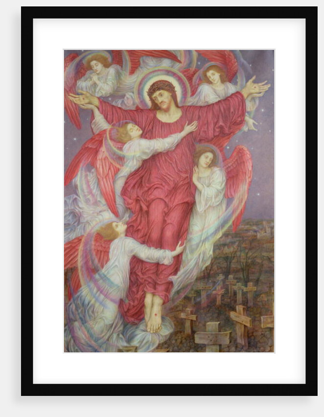 The Red Cross, c.1916 by Evelyn De Morgan