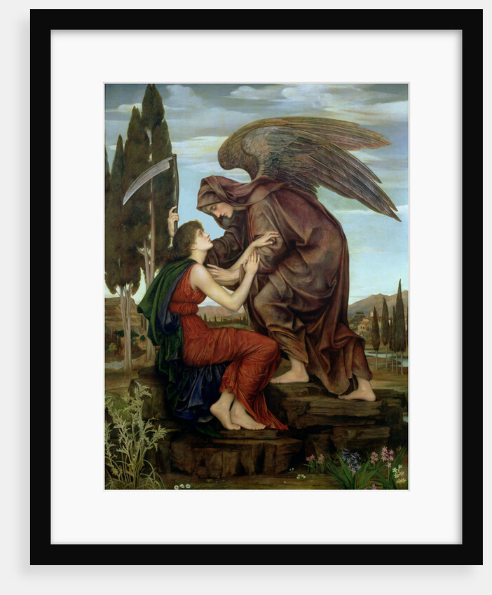The Angel of Death, 1890 by Evelyn De Morgan