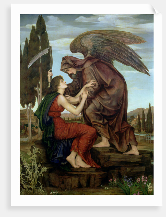 The Angel of Death, 1890 by Evelyn De Morgan