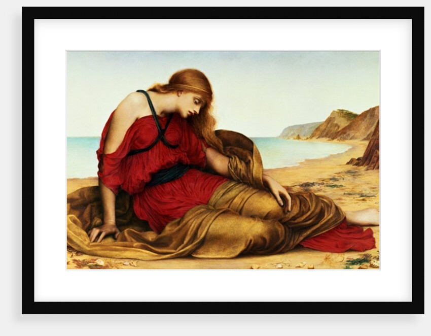 Ariadne in Naxos, 1877 by Evelyn De Morgan