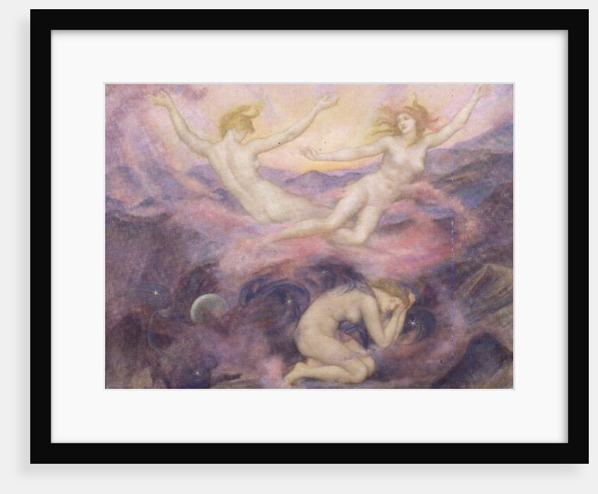 Night and Dawn by Evelyn De Morgan