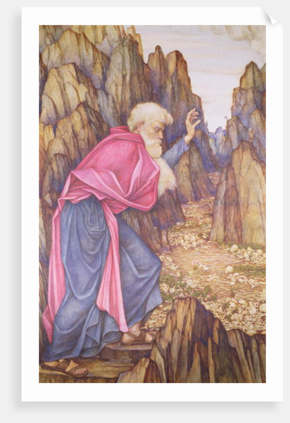 The Vision of Ezekiel by John Roddam Spencer Stanhope