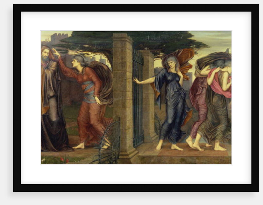 The Grey Sisters, 1880-81 by Evelyn De Morgan