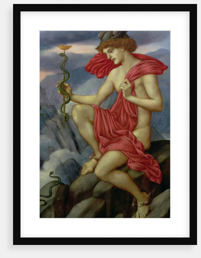 Mercury by Evelyn De Morgan