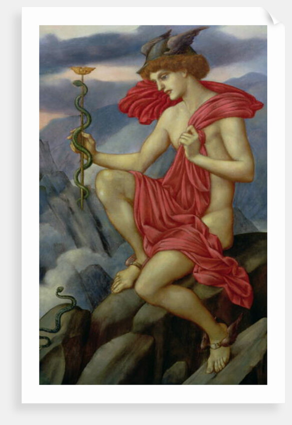 Mercury by Evelyn De Morgan