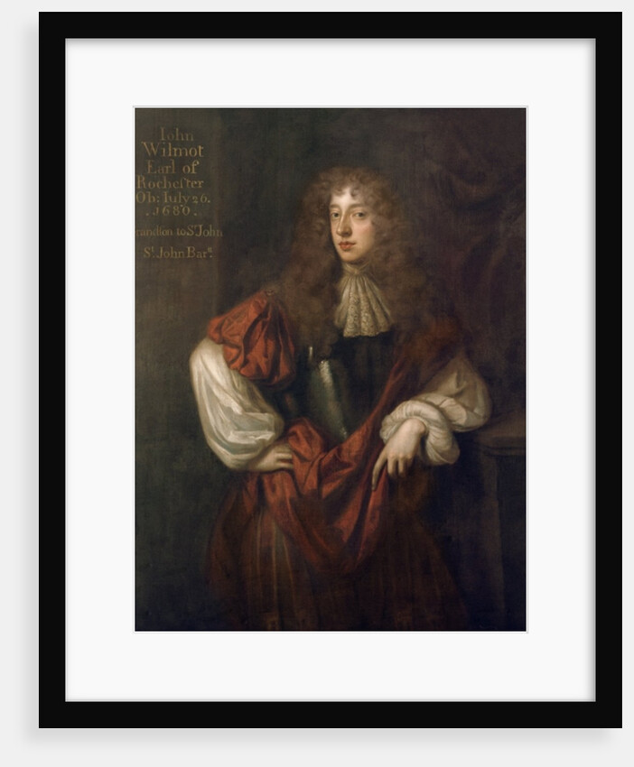 Portrait of John Wilmot 2nd Earl of Rochester by Peter (after) Lely
