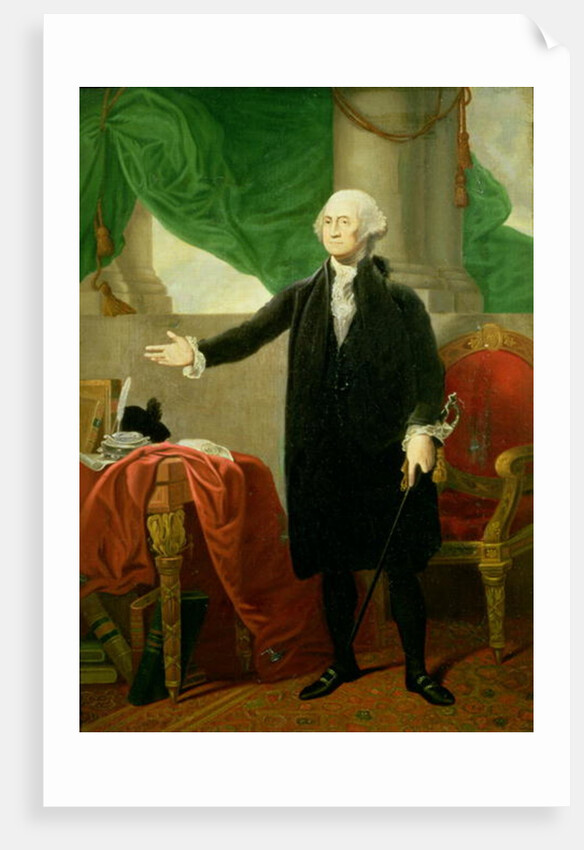Portrait of George Washington by Gilbert Stuart
