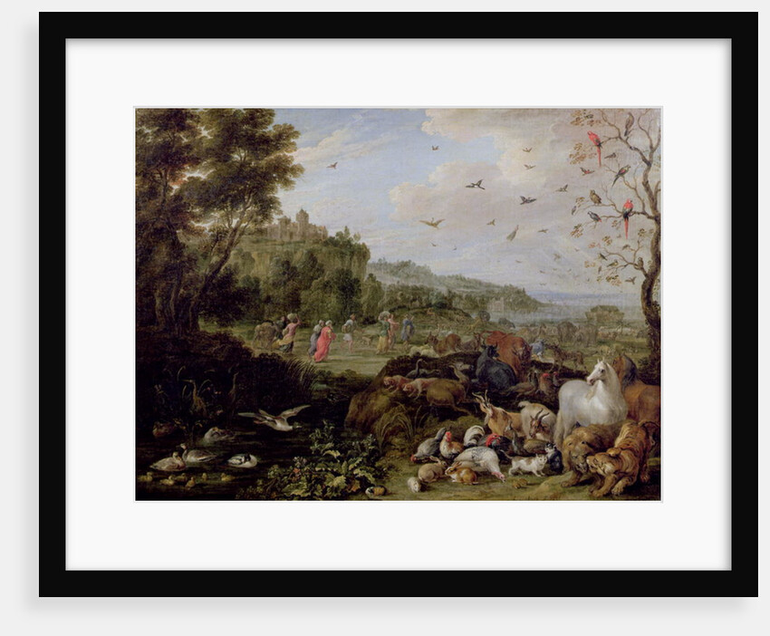 Noah entering the Ark by Lambert de Hondt