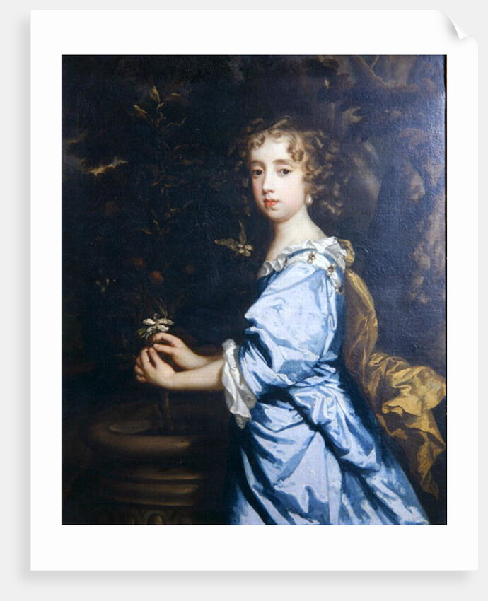 Isabella Dormer, aged 8, later Countess of Mountrath by Peter Lely