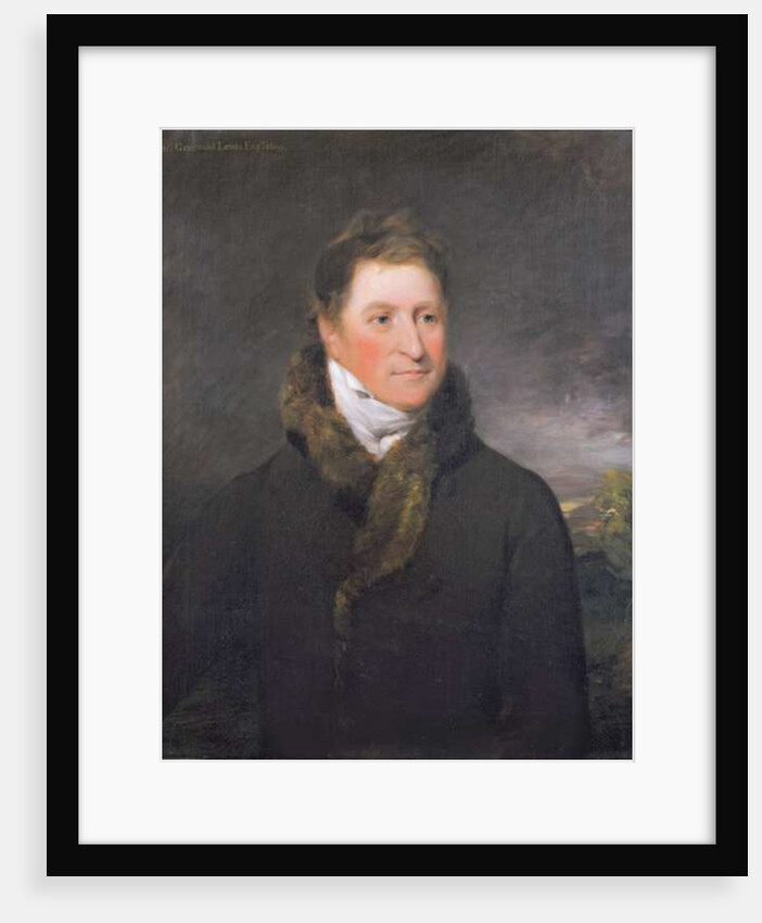 Portrait of Greswold Lewis of Malvern Hall, Warwickshire by John Constable