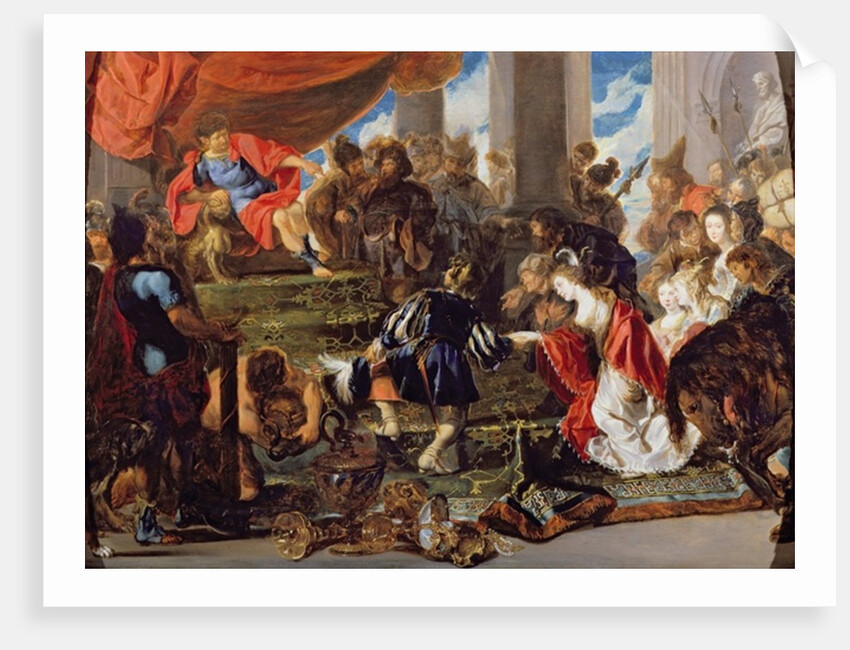 The Continence of Scipio by Simon de Vos