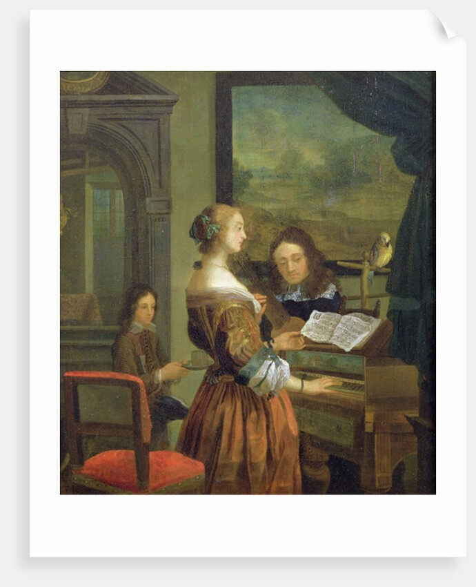 The Music Lesson by Willem van Mieris