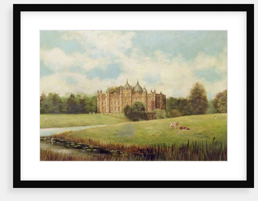 Tong Castle across the Meadows by English School