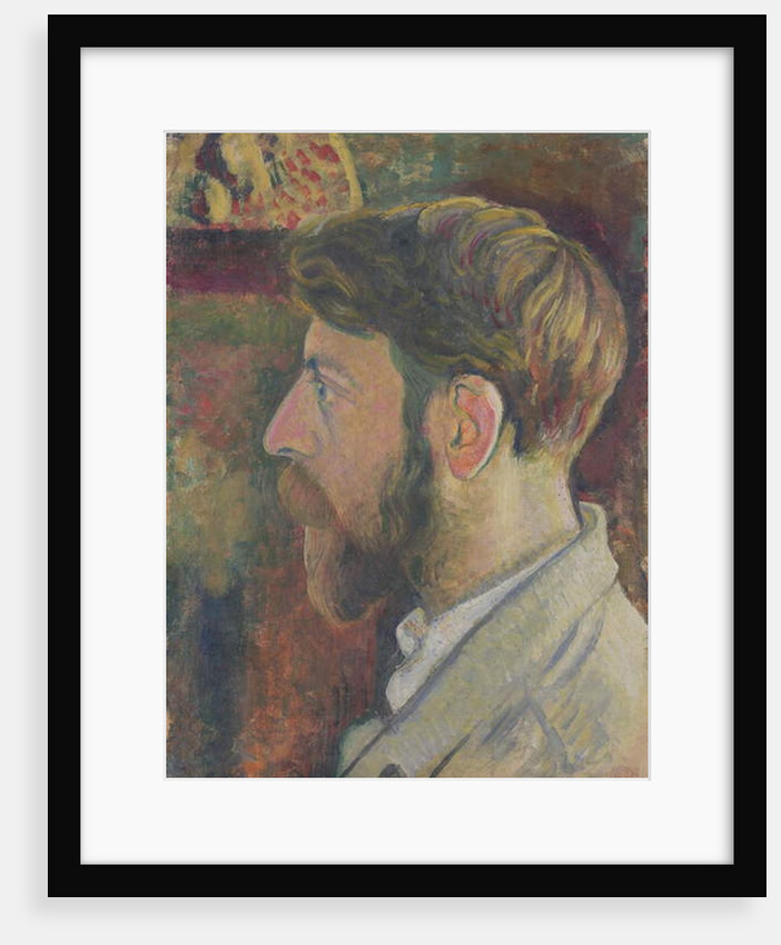 Autoportrait de profil, c.1900-05 by Georges Lemmen