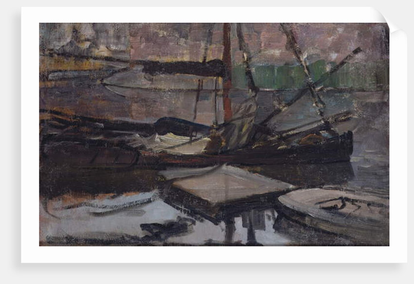 Stadhouderskade near the Amsterdam House of Detention, 1899-1900 by Piet Mondrian