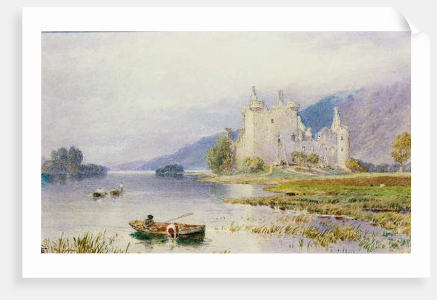 Kilchurn Castle by Myles Birket Foster