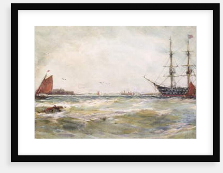 Squally Weather, Portsmouth by Thomas Bush Hardy