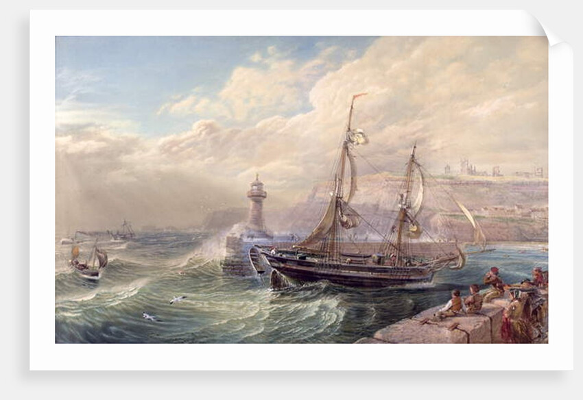 Whitby, 1883 by Samuel Phillips Jackson