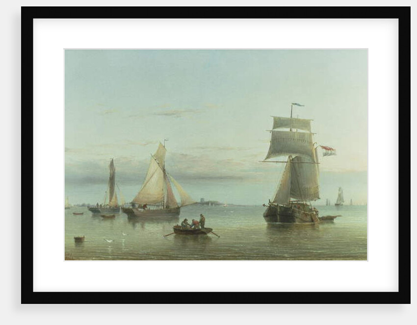 Calm on the Humber, 1864 by Henry Redmore