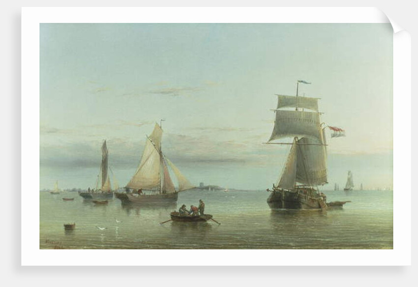 Calm on the Humber, 1864 by Henry Redmore