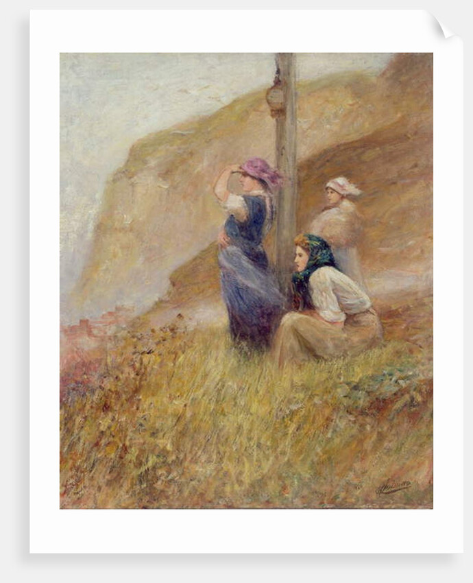 Waiting on the Cliffs by Robert Jobling