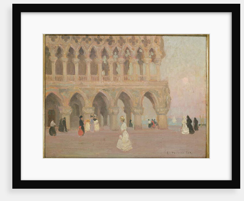 The Doge's Palace, Venice by Emmanuel Phillips Fox