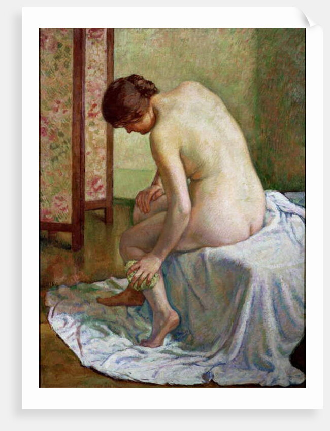 The Bather by Theo van Rysselberghe