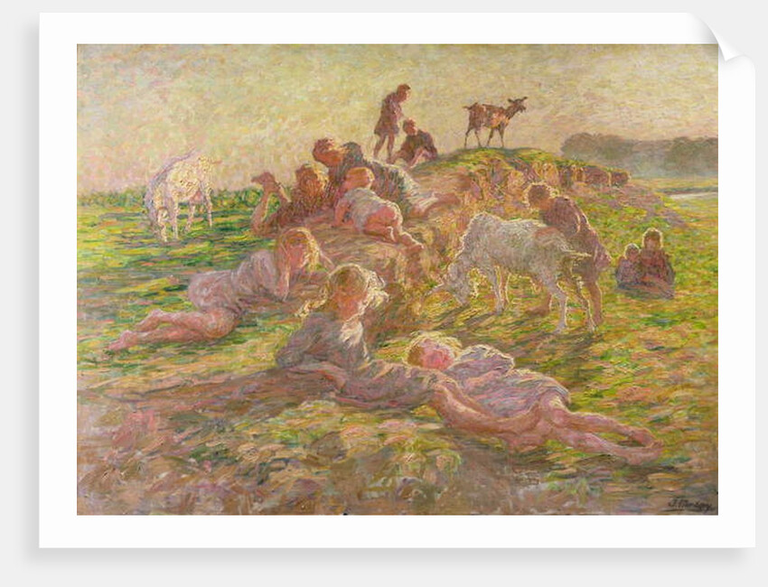 An Idyllic Moment by Jenny Montigny