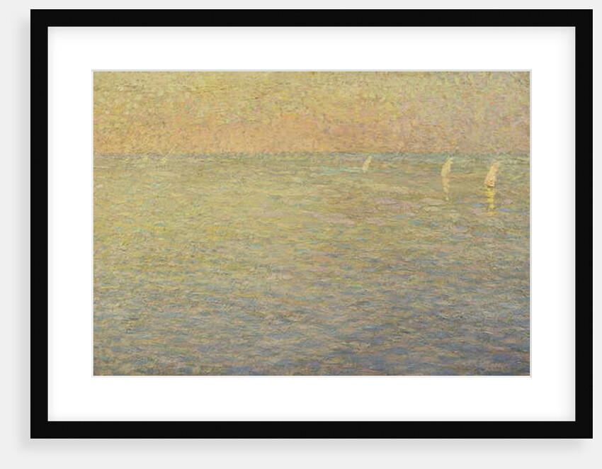 Boats on the Sea by Alfred William Finch