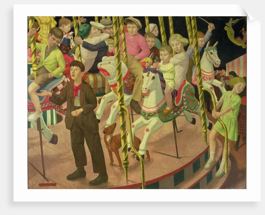The Merry-Go-Round, 1924 by Ernest Procter