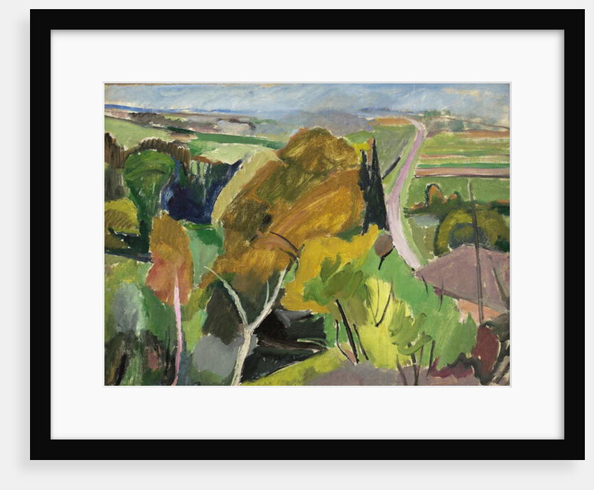 Autumn landscape, Lot et Garonne, c.1930 by Mildred Bendall