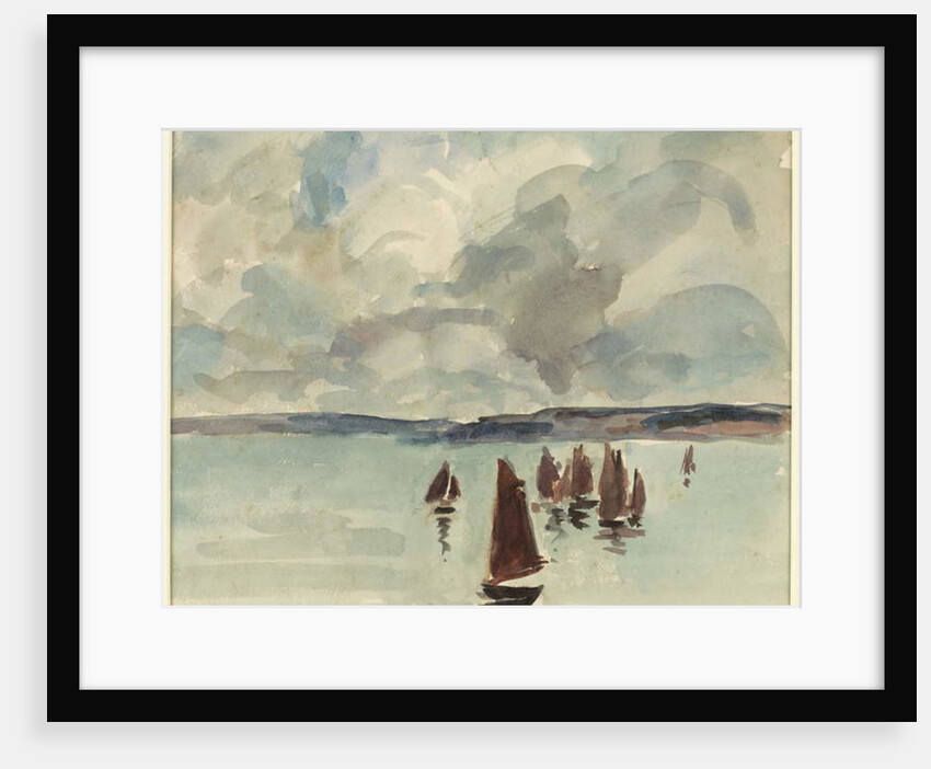 Pinasses, Bassin d'Arcachon, c.1928 by Mildred Bendall