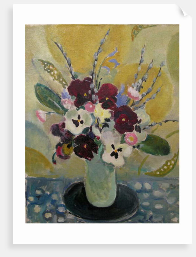 Still life with pansies, c.1930 by Mildred Bendall