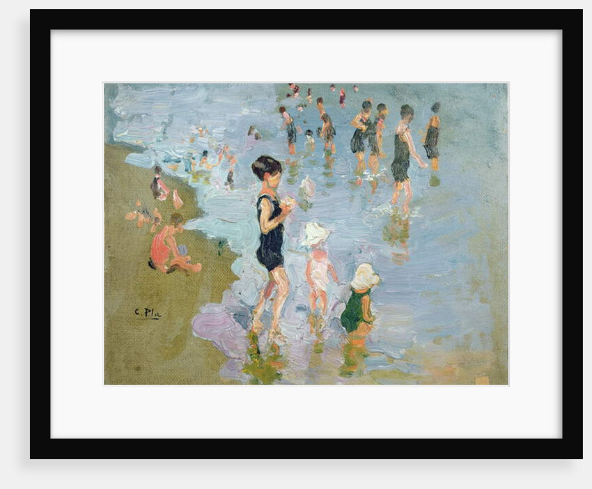 The Beach by Cecilio Pla Gallardo