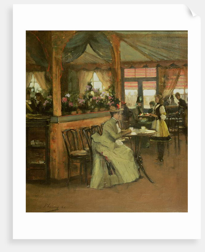 A Cup of Chocolate, 1888 by John Lavery