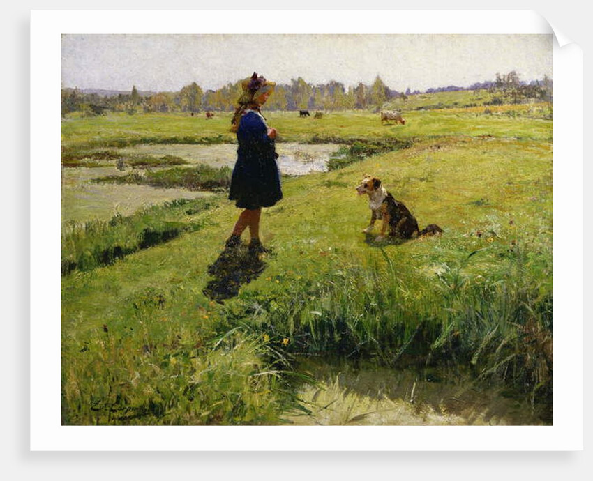 A Midday Pause by Evariste Carpentier