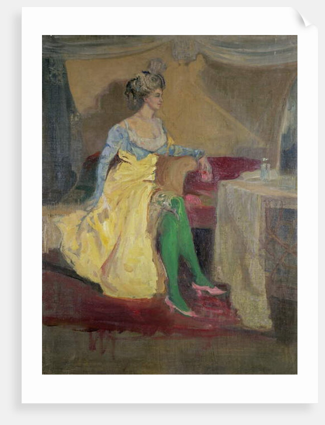 The Green Stockings by Charles Edward Conder